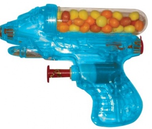 Водный снайпер игрушка с конфетами фас. 0.005кг*12шт Сладкая сказка НОВИНКА!!!